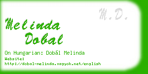 melinda dobal business card